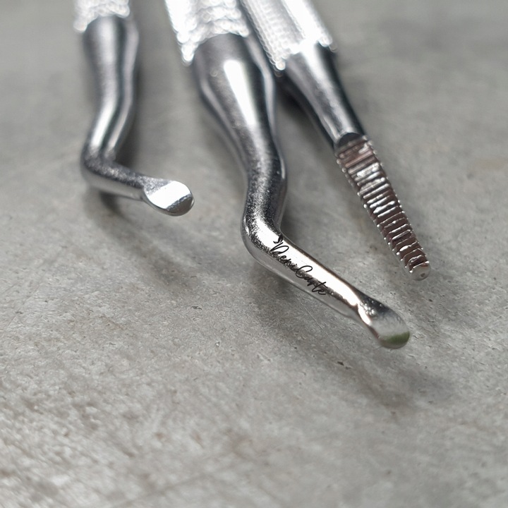 ZESTAW DO WRASTAJĄCYCH PAZNOKCI SONDA PODOLOGICZNA DWUSTRONNA PEDICURE 3SZT