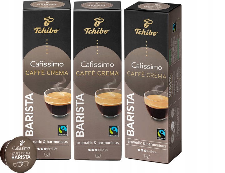 Kawa TCHIBO Cafissimo Barista Crema 30 kapsułek