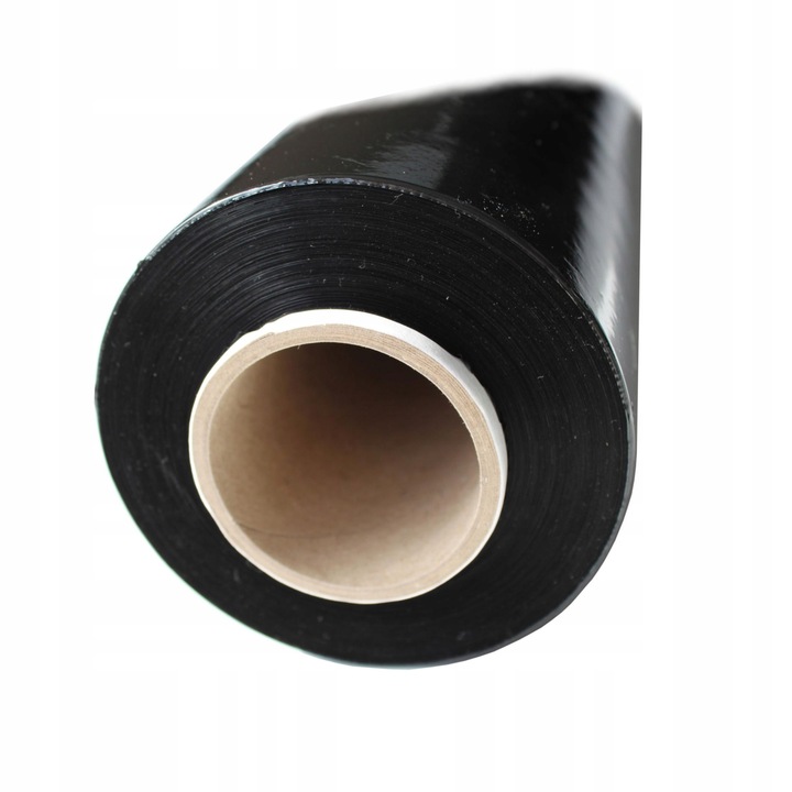 FOLIA STRETCH CZARNA 3,0 KG DUŻO FOLI KRYJĄCA