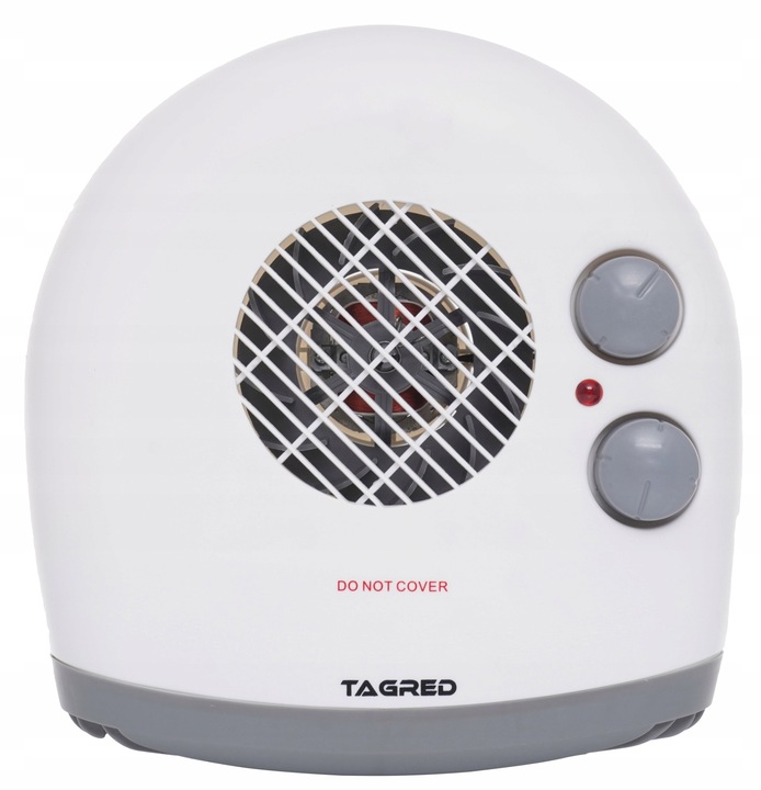 Grzejnik elektryczny Cicha Farelka Mocny Termowentylator 2000W Termostat