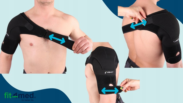 STABILIZATOR ORTEZA BARKU STAWU BARKOWEGO DOBRZE STABILIZUJE TRZYMA BARK