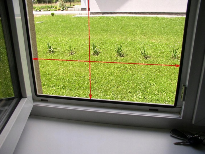 MOSKITIERA MOSKITIERY GOTOWA NA WYMIAR ZŁOŻONA