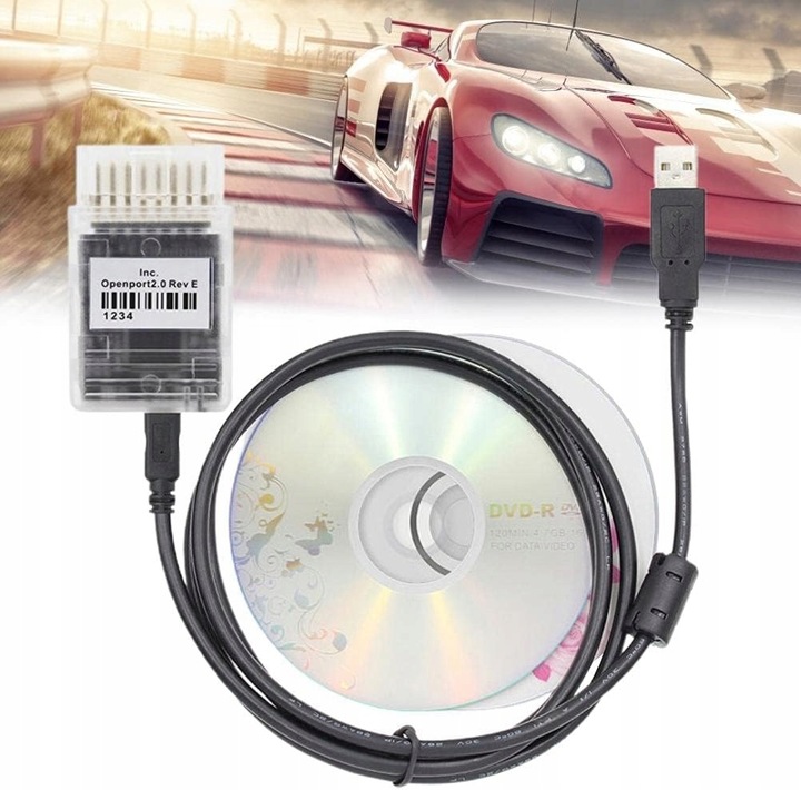 SAMOCHODOWE ZŁĄCZE OBD2 CAN 2.0 OPENPORT USB 2.0