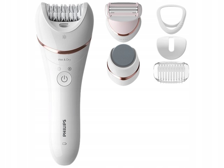 Depilator Philips Series 8000 BRE730/10 - Gładka skóra na co dzień