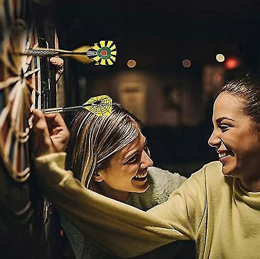 RZUTKI DART ZESTAW 12 RZUTEK LOTEK DO DARTA LOTKI 100 GROTÓW + 42 PIÓRKA