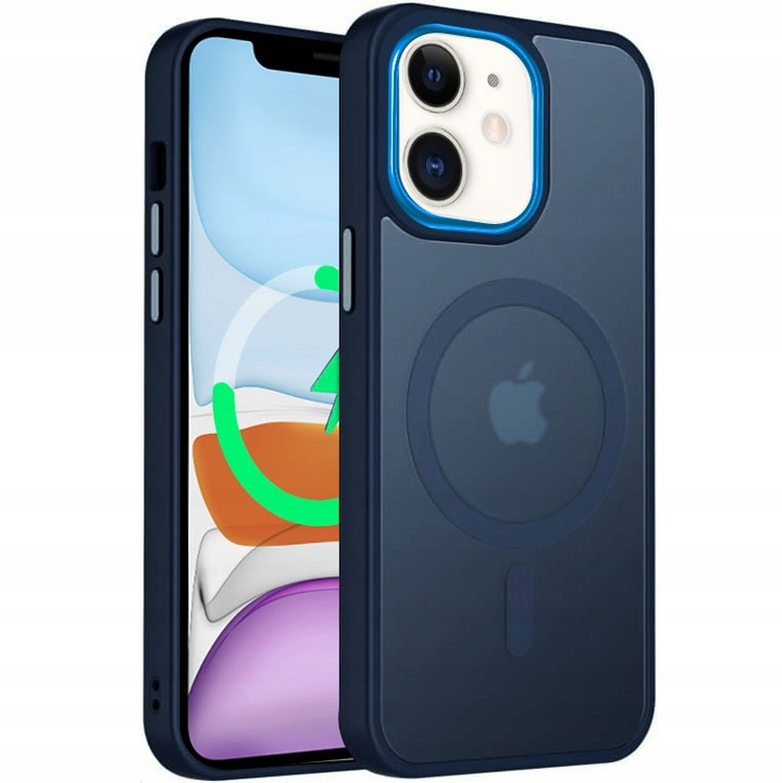 Etui Do iPhone 11 +Szkło 9H WZMACNIANE 360° Matt Case Do Magsafe