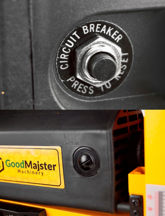 GRUBOŚCIÓWKA STRUG HEBLARKA WYRÓWNIARKA STRUGARKA GMM-HBG330 1500W