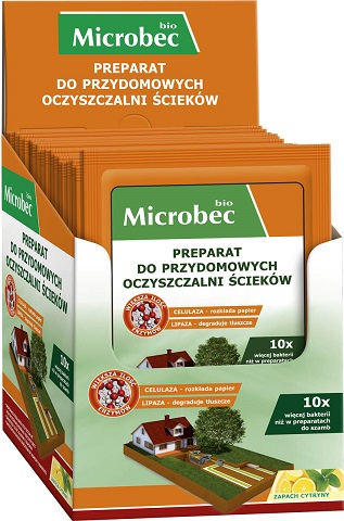 MICROBEC BIO BAKTERIE SASZETKI DO POŚ 18 szt x 35g
