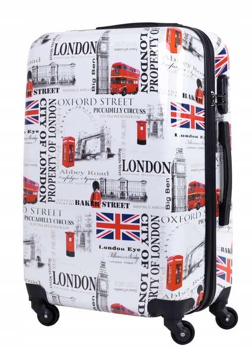 WALIZKA ŚREDNIA PODRÓŻNA KÓŁKA BAGIA 20 X WZÓR XL