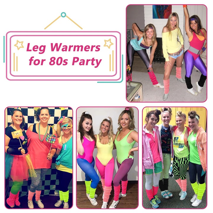 Ocieplacze na nogi damskie dziewczęce getry na łydki dzianie skarpetka