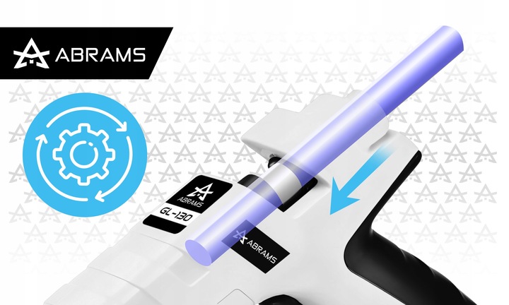 PISTOLET DO KLEJU NA GORĄCO DO KLEJENIA KLEJARKA WYDAJNA 60 WKŁADÓW