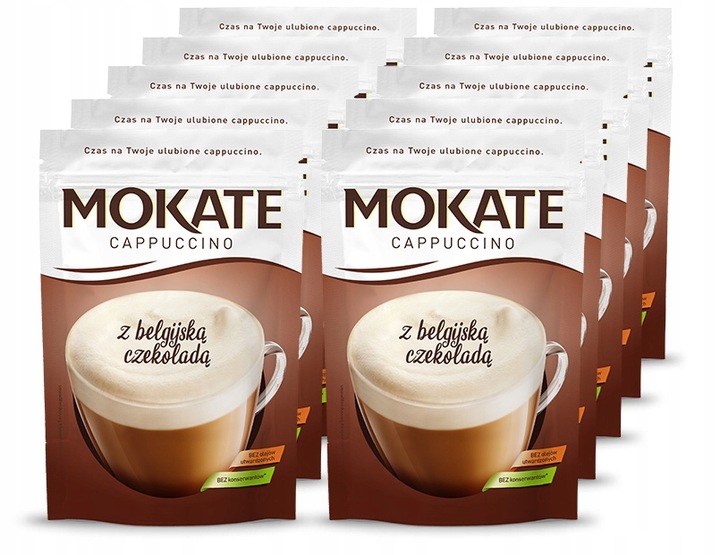 Mokate cappuccino z belgijską czekoladą 110 g