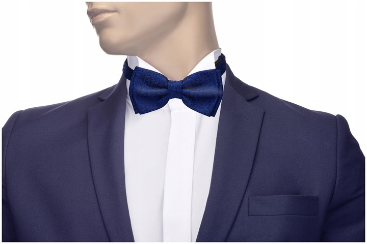 MUSZKA + PUDEŁKO Żakardowa Mucha Męska do Koszuli z Mikrofibry GREG