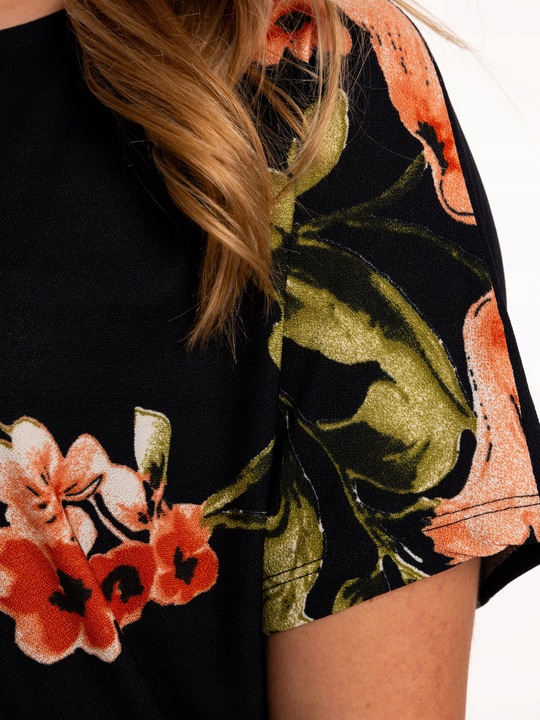 Modna Luźna Elastyczna BLUZKA DAMSKA Plus Size Dużo Kolorów