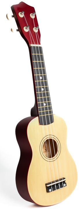 UKULELE SOPRANOWE +POKROWIEC+ KOSTKI+ TABELA