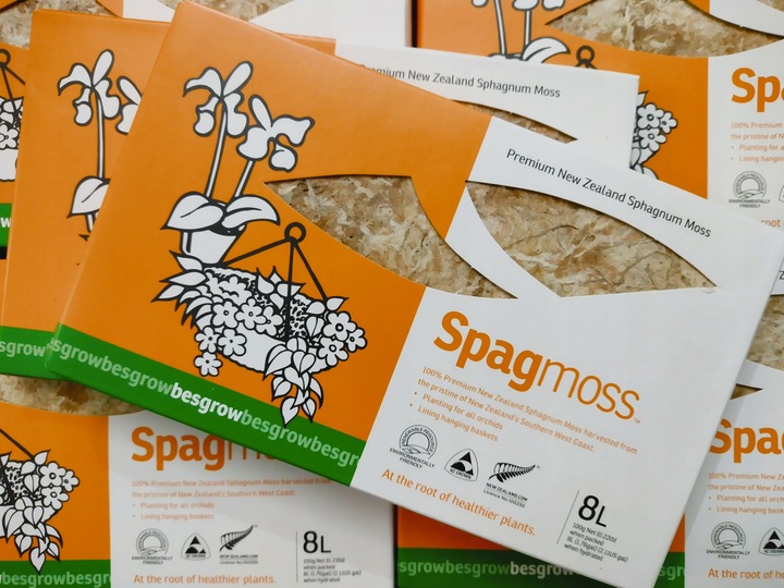 Mech torfowiec Sphagnum Besgrow Spagmoss 8 l 100g
