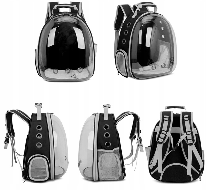 TRANSPORTER PLECAK TORBA KOTA PSA PRZEZROCZYSTY