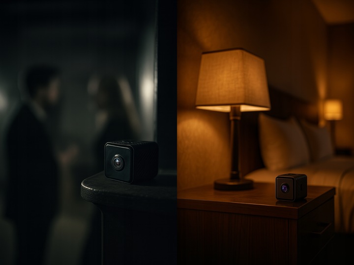 MINI KAMERA WIFI 1080P WYKRYWANIE RUCHU TRYB NOCNY PODGLĄD NA ŻYWO