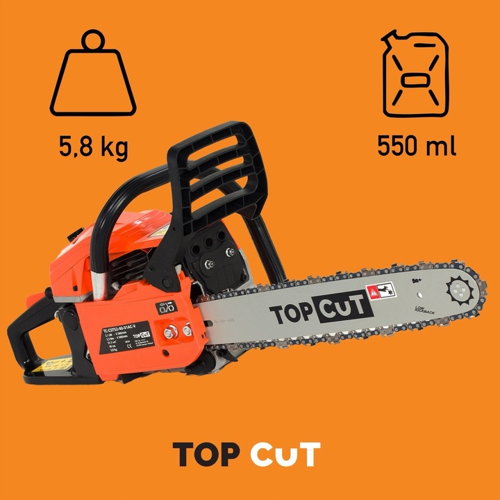 PILARKA ŁAŃCUCHOWA PIŁA SPALINOWA TOP CUT TC-CST52-40-01AC-V 2,1kW 3KM