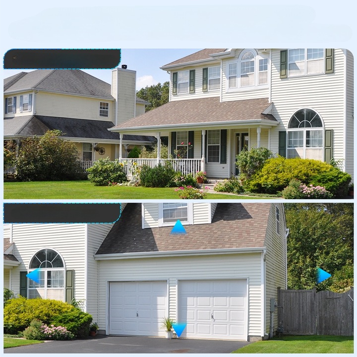 PODWÓJNA KAMERA WIFI IP SMART 8MP ALARM DETEKCJA iCSee