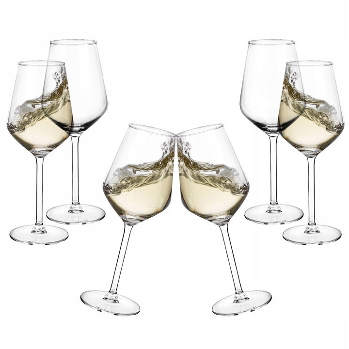 Kieliszki komplet do wina białego Altom Design Rubin 370 ml 6 sztuk