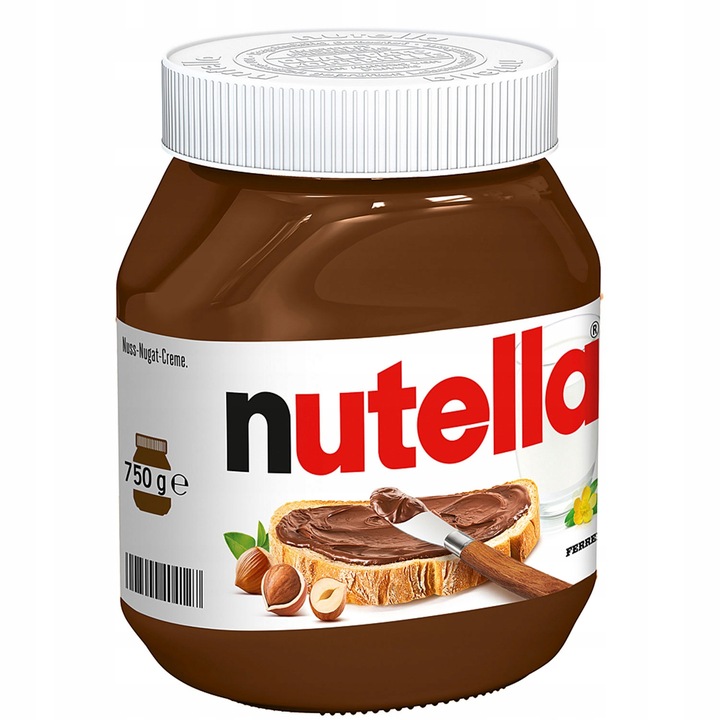 Nutella Krem Czekoladowy 750 g Ferrero z Niemiec