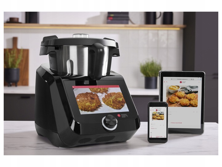 NAJNOWSZY ROBOT MONSIEUR CUISINE SMART 8 1200W LIDLOMIX WIFI CZARNY