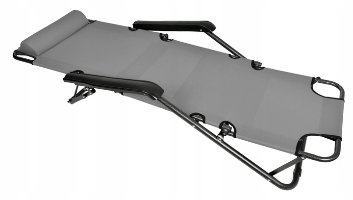 LEŻAK OGRODOWY SKŁADANY FOTEL PLAŻOWY ZERO GRAVITY LEON NA TARAS DO OGRODU