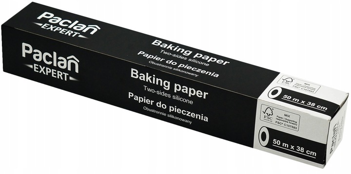 PAPIER DO PIECZENIA brązowy 50m x 38 PACLAN EXPERT DWUSTRONNIE