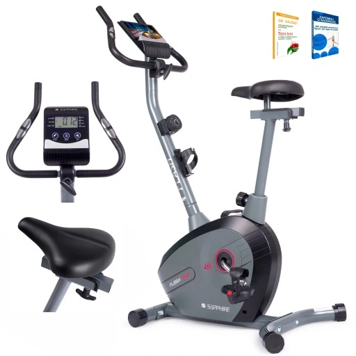 ROWER stacjonarny magnetyczny FLASH rowerek TRENINGOWY SAPPHIRE do 120KG