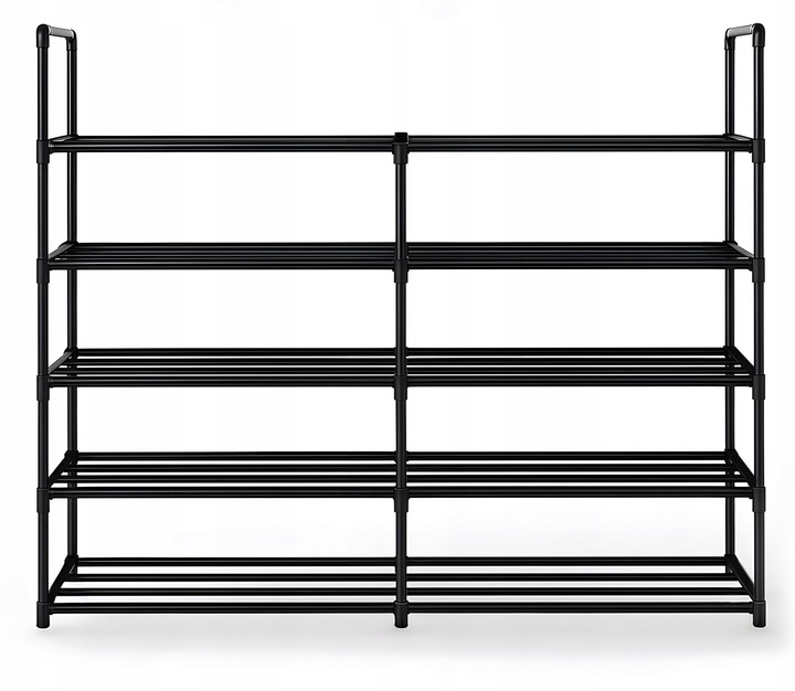 STOJAK NA BUTY OBUWIE REGAŁ PÓŁKA WYSOKA WĄSKA DUŻA MODUŁOWA 10 POZIOMÓW