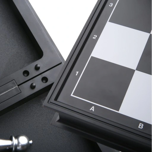 SZACHY KLASYCZNE 25X25 GRA SKŁADANE SZACHOWNICA PREZENT