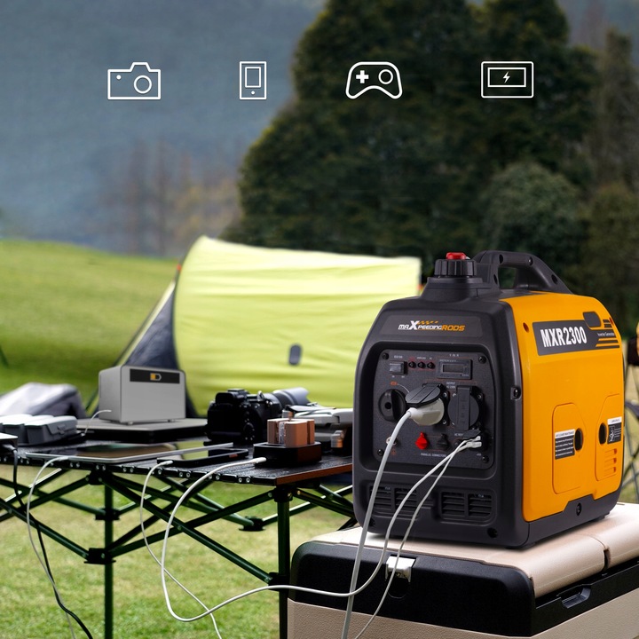 ECO Cichy 58dB 18kg agregat prądotwórczy inwertorowy 2.3KW generator