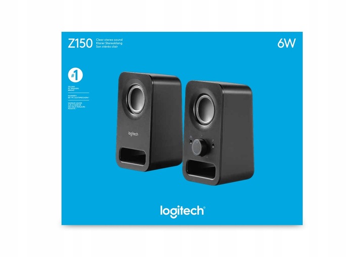 Zestaw głośników 2.0 Logitech Z150 Black