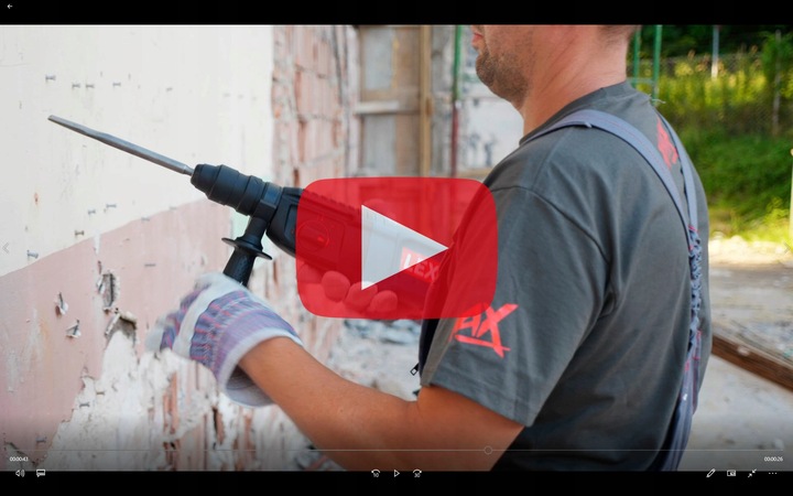 MŁOTOWIERTARKA WIERTARKA Z UDAREM MŁOT UDAROWY ZESTAW SDS + PLUS MOCNA