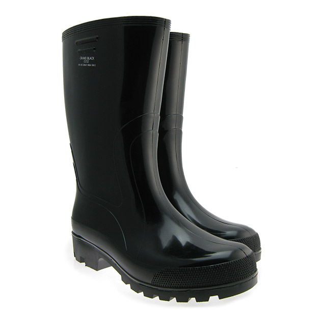 KALOSZE GUMOWCE OCHRONNE GRAND BLACK ROZ.43