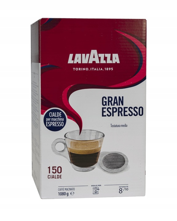 Pady LAVAZZA GRAN ESPRESSO ESE 150 szt. + GRATIS videobook