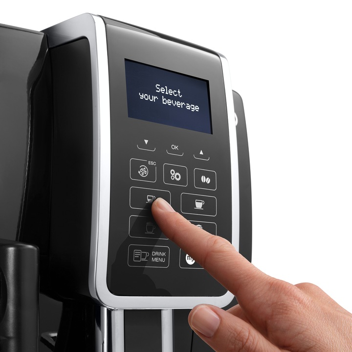 Automatyczny ekspres ciśnieniowy De'Longhi ECAM 350.55B 1450 W czarny