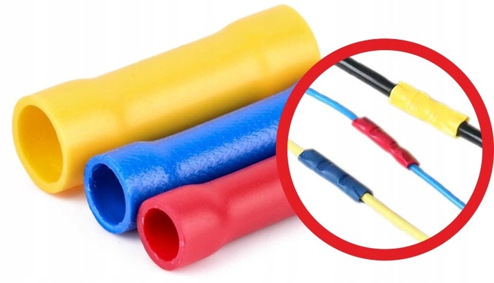 MUFA KABLOWA ZŁĄCZKA IZOLOWANA TULEJKA 0,5-10 mm2