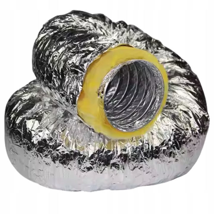 RURA IZOLOWANA PRZEWÓD 125MM 5M WENTYLACYJNY DO KOMINKA DGP 250°C