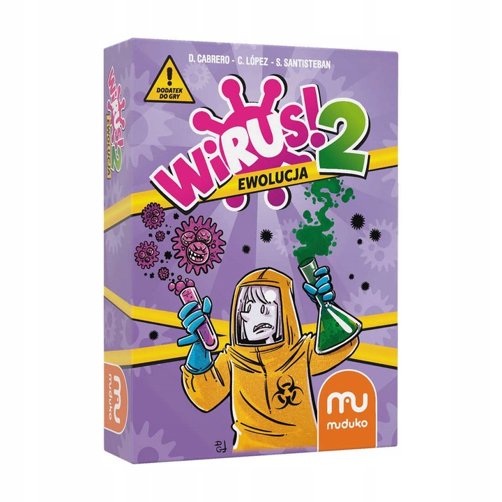 3w1 GRY WIRUS + WIRUS 2 EWOLUCJA + WIRUS HALLOWEEN