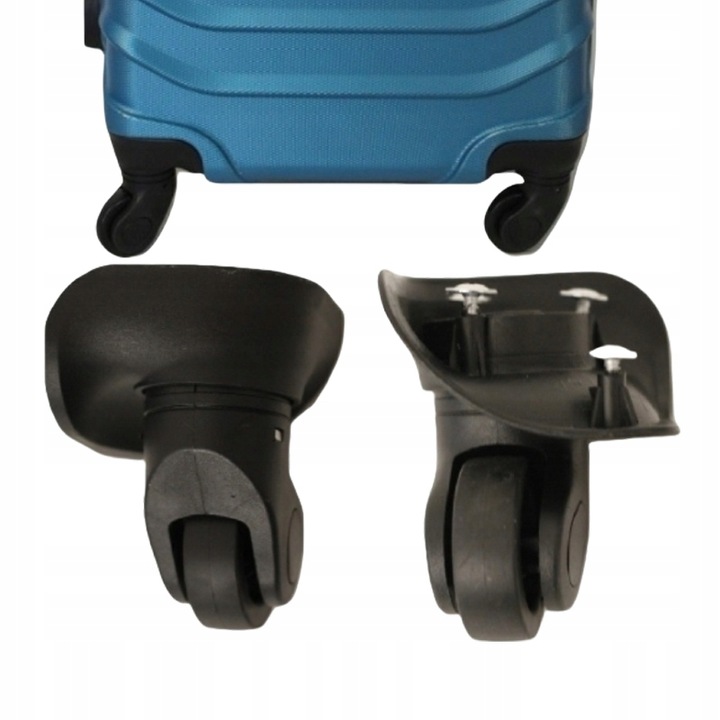 2 SZT CZARNE KÓŁKO DO WALIZKI CZĘŚCI WALIZEK TORBY
