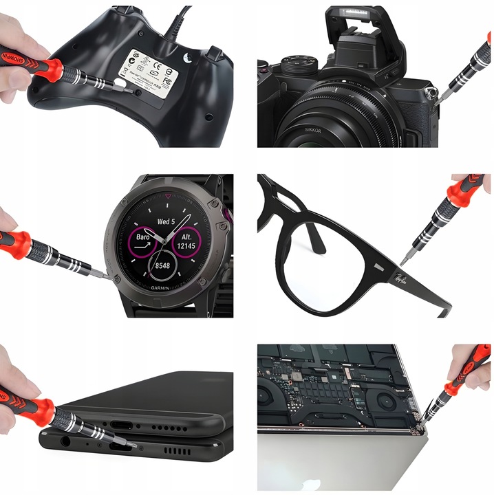 Zestaw Małych Śrubokrętów Bitów Mini do Laptopa Komputera Telefonu