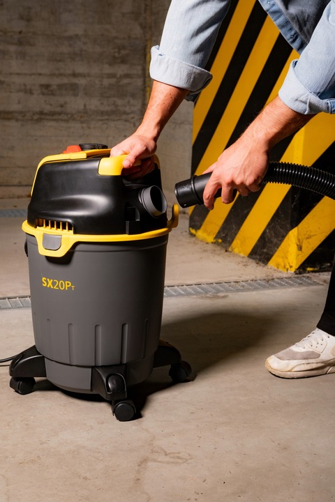 ODKURZACZ PRZEMYSŁOWY BEZWORKOWY MOKRO SUCHO GIPSU STANLEY 3200W