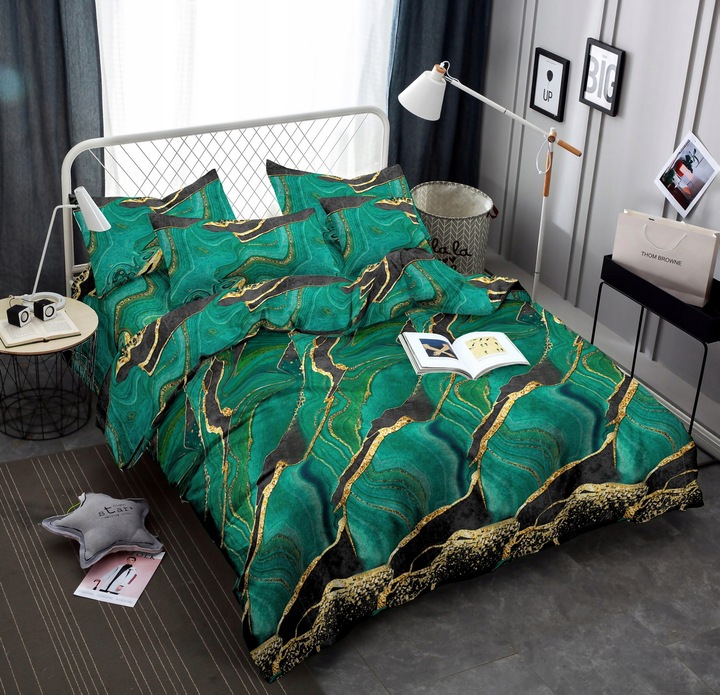 POŚCIEL 160x200 +2 POSZEWKI KOMPLET POŚCIELI 3D DWUSTRONNA