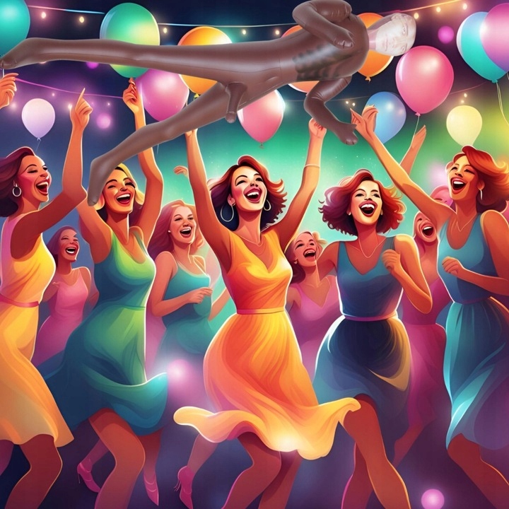 DMUCHANA LALKA FACET murzyn pompowana Z DUŻYM PENISEM WIECZÓR PANIEŃSKI 18