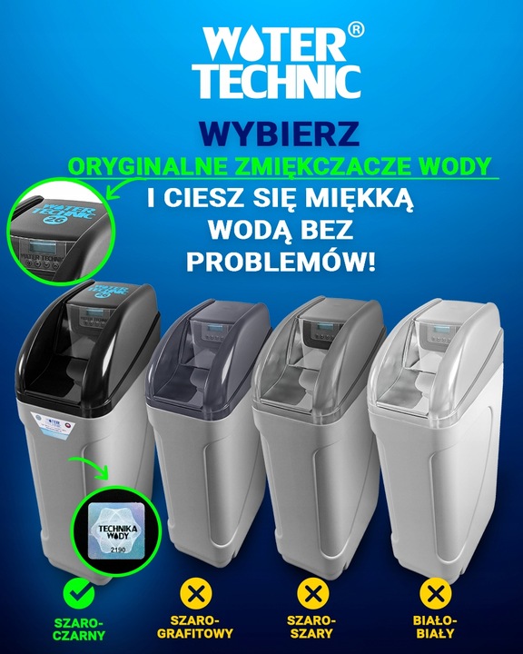 ZMIĘKCZACZ WODY WATER TECHNIC 26 MONOSFERYK UP-FLOW STACJA UZDATNIANIA WODY