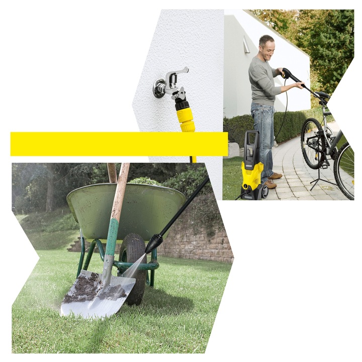 Myjka ciśnieniowa Karcher K3 120 bar do kostki brukowej samochodu