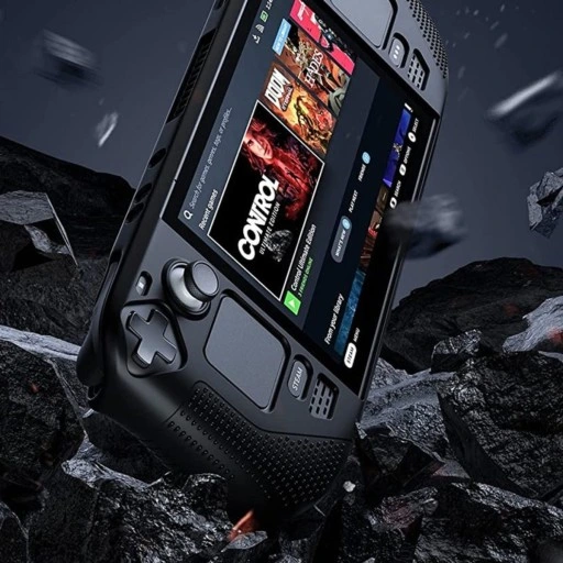 ETUI PANCERNE DO STEAM DECK SILIKONOWE + SZKŁO