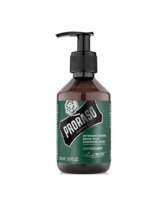 Proraso Odświeżający szampon do brody 200 ml Refreshing